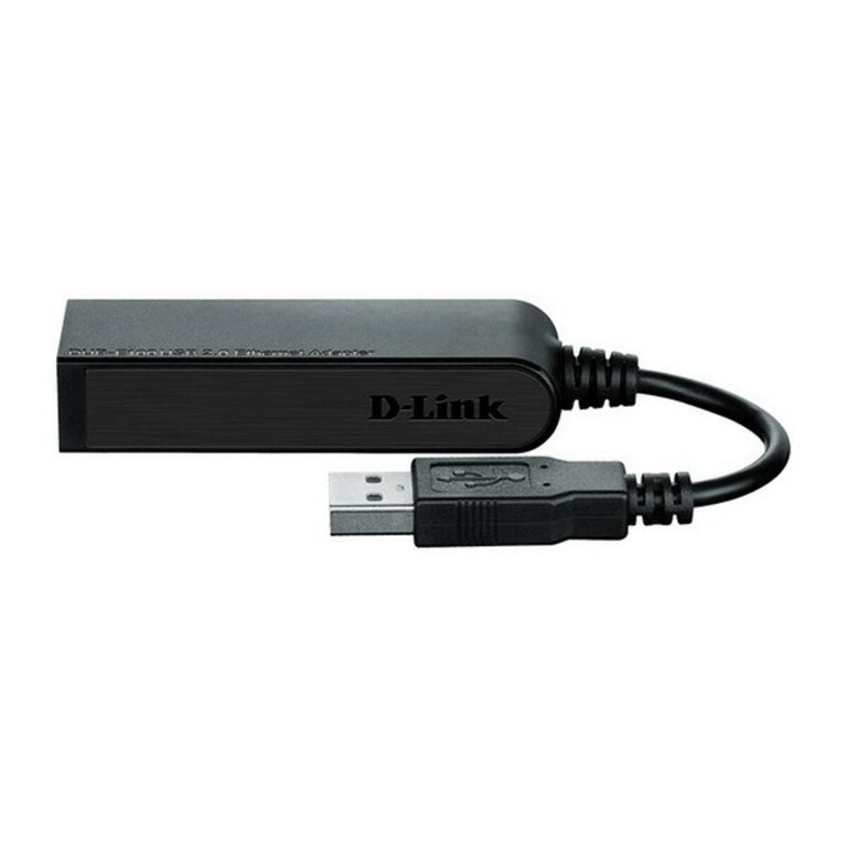 Adaptador USB 2.0 a Red RJ45 D-Link DUB-E100             10/100 Mbps