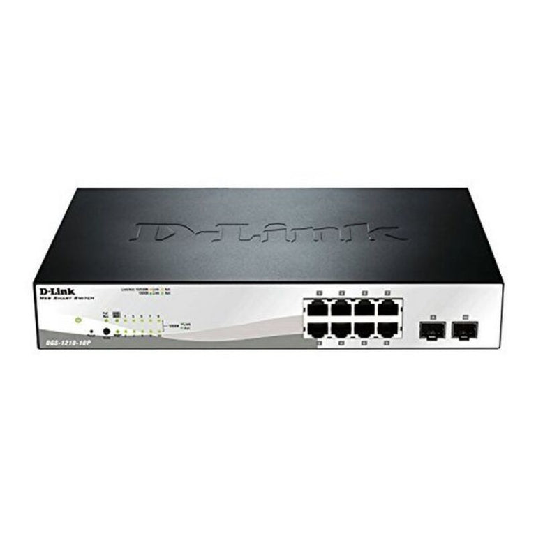 Desktop-Switch D-Link DGS-1210-10P 10 RJ45-Ports