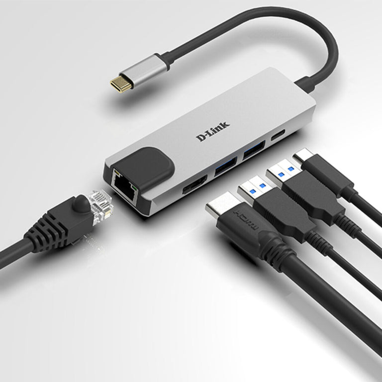 Hub USB C D-Link DUB-M520