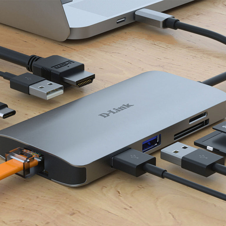 Hub USB C D-Link DUB-M810