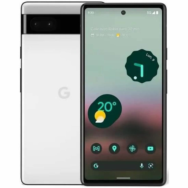 Smartphone Google Pixel 6A Google Tensor Weiß 128 GB 6,1 Zoll 6 GB RAM