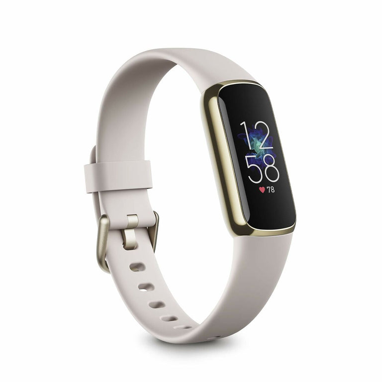 Pulsera de Actividad Fitbit FB422GLWT 0,76" Blanco