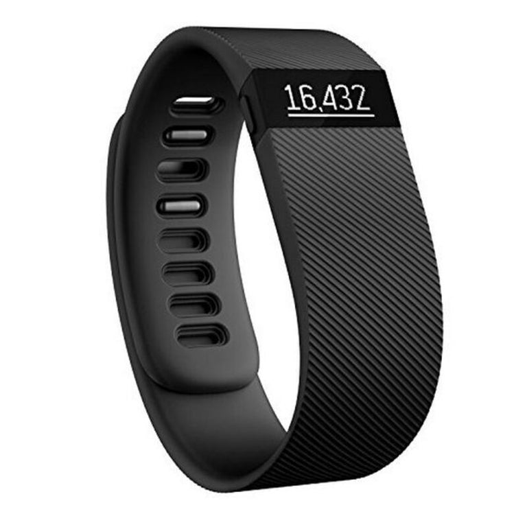 Pulsera de Actividad Fitbit Charge FB404BKS OLED Bluetooth 4.0 Android /iOS/Windows Phone Negro Talla S