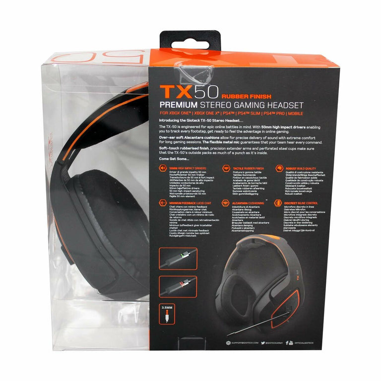 Auriculares GIOTECK TX-50