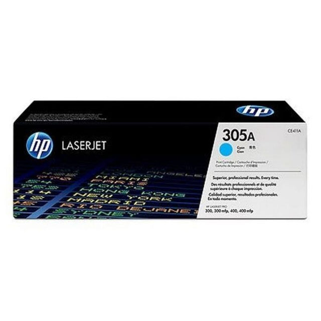 Original HP Toner T305A Cyan