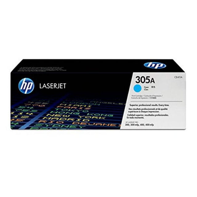 Original HP Toner T305A Cyan