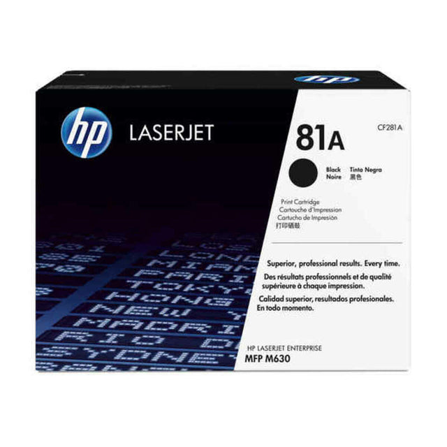 Original HP Toner 81A Schwarz