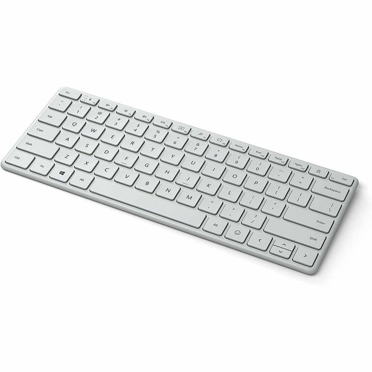 Teclado Inalámbrico Microsoft 21Y-00054 Qwerty Español Blanco Inalámbrico