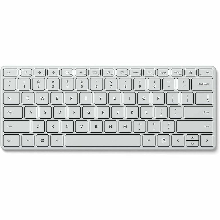 Teclado Inalámbrico Microsoft 21Y-00054 Qwerty Español Blanco Inalámbrico