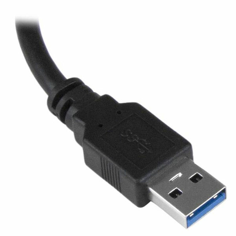 Adaptador USB 3.0 a VGA Startech USB32VGAV            Negro