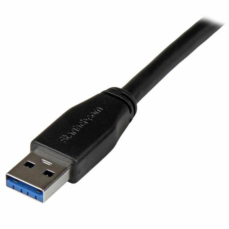 Cable USB A a USB B Startech USB3SAB5M            Negro