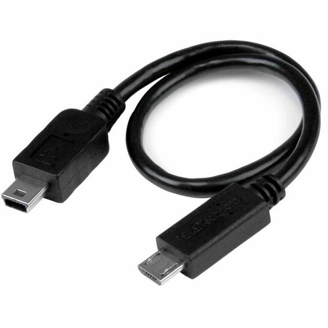 Startech UMUSBOTG8IN Schwarzes Micro-USB-Kabel