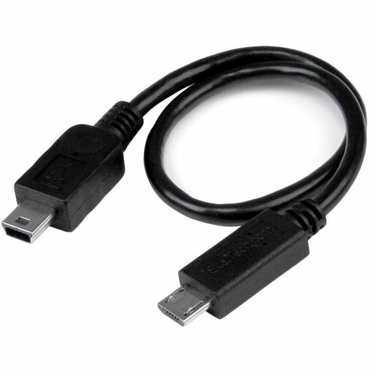 Cable Micro USB Startech UMUSBOTG8IN          Negro