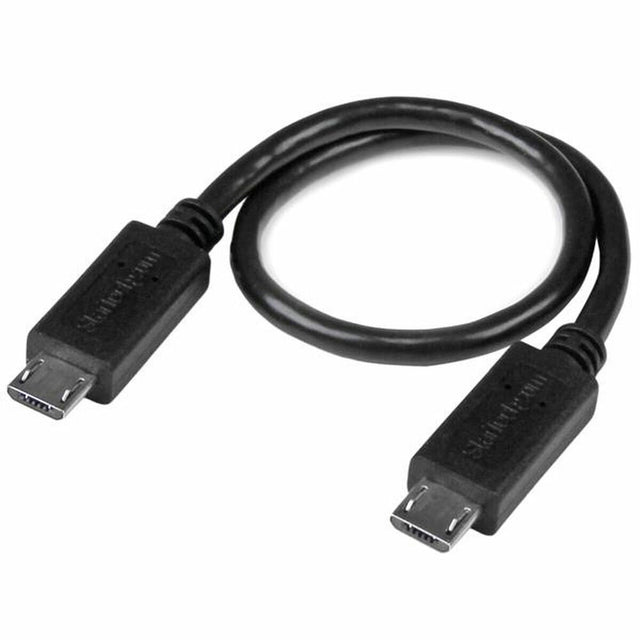 Startech UUUSBOTG8IN Micro-USB-Kabel Schwarz