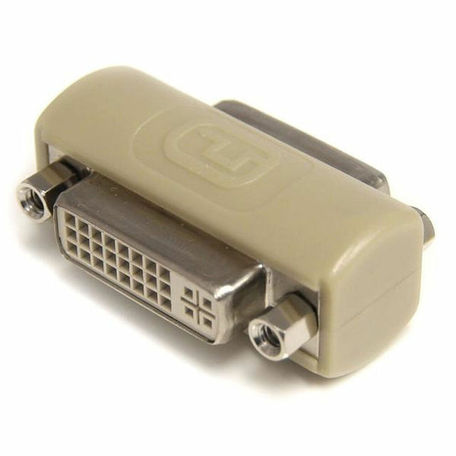 Adaptador DVI Startech GCDVIIFF             Beige