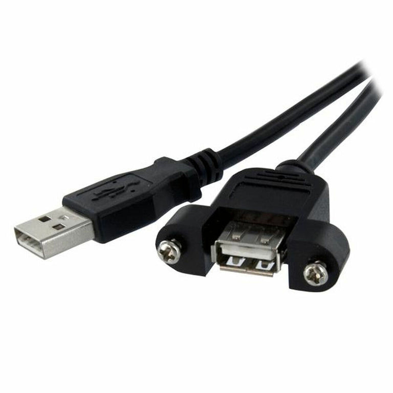 Cable USB Startech USBPNLAFAM1          USB A Negro