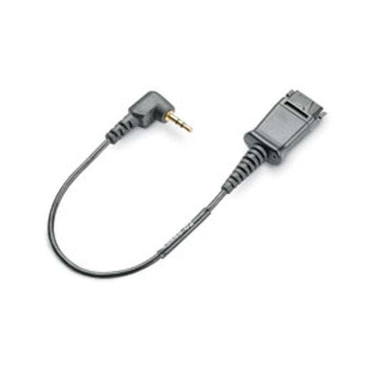 Adaptador de Teléfono Analógico Poly 65287-01             Negro Jack 2,5 mm