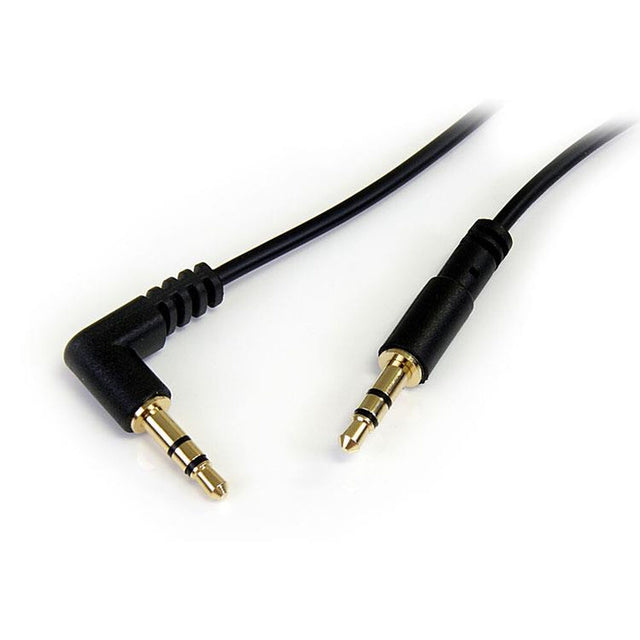 Cable Audio Jack (3,5 mm) Startech MU6MMSRA             Negro 1.8 m