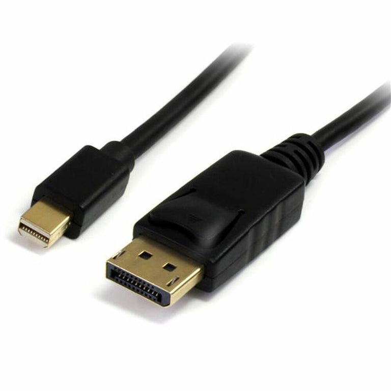 Startech MDP2DPMM2M Mini DisplayPort auf DisplayPort Kabel (2 m) 4K Ultra HD Schwarz