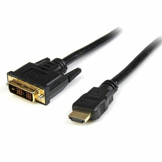 Adaptador HDMI a DVI Startech HDDVIMM2M            Negro (2 m)