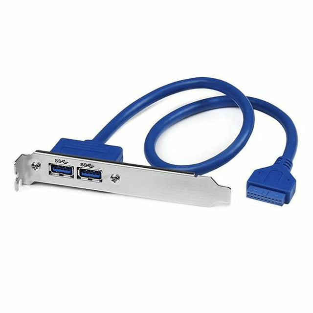 Cable USB Startech USB3SPLATE           IDC Azul