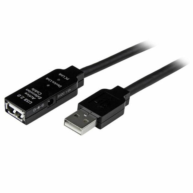 USB-Verlängerungskabel Startech USB2AAEXT20M 20 m Schwarz