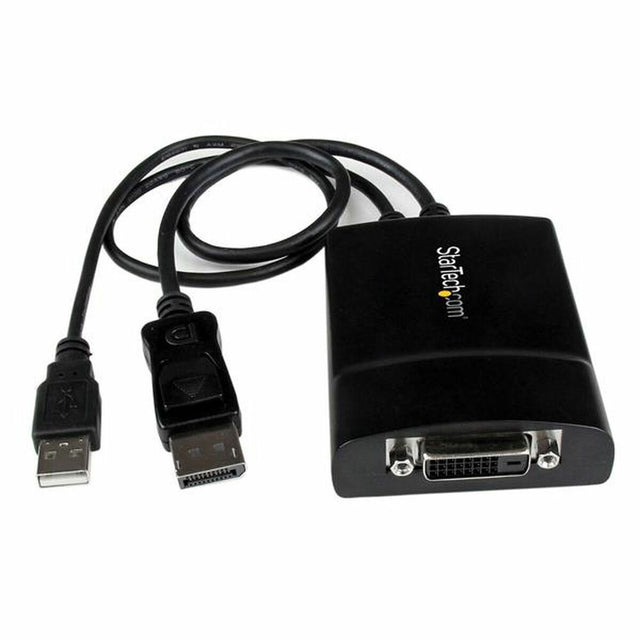 Startech DP2DVID2 DisplayPort-zu-DVI-Adapter Schwarz