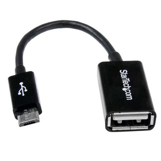 Micro-USB-Kabel Startech UUSBOTG USB A Micro USB B Schwarz