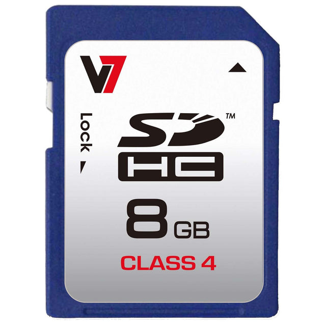 V7 SD-Speicherkarte VASDH8GCL4R-2E 8 GB