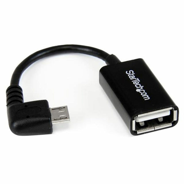 Cable USB a Micro USB Startech UUSBOTGRA            Negro