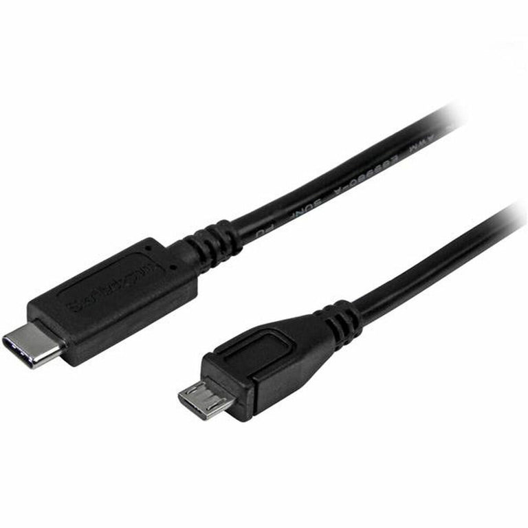 USB C auf Micro USB 2.0 Adapter Startech USB2CUB1M USB C Schwarz