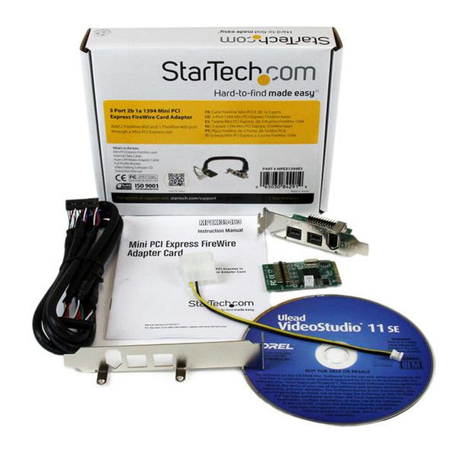 Tarjeta PCI Startech MPEX1394B3