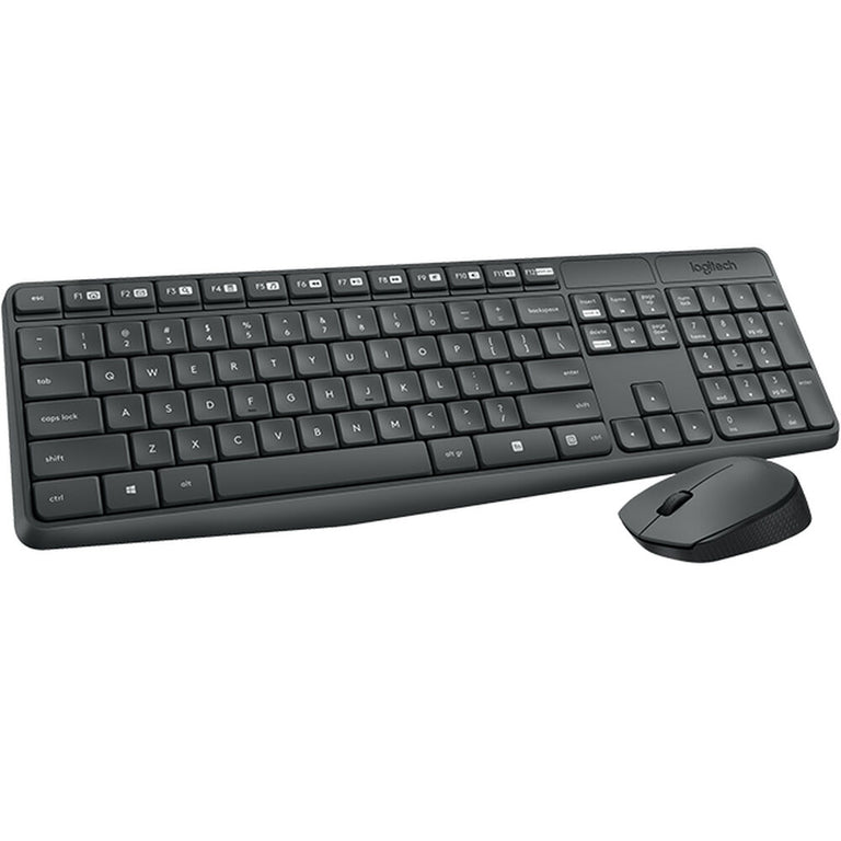 Teclado y Ratón Inalámbrico Logitech MK235