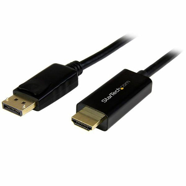 DisplayPort-auf-HDMI-Adapter Startech DP2HDMM3MB 4K Ultra HD 3 m Schwarz