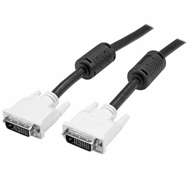 Cable Video Digital DVI-D Startech DVIDDMM2M            Blanco/Negro (2 m)