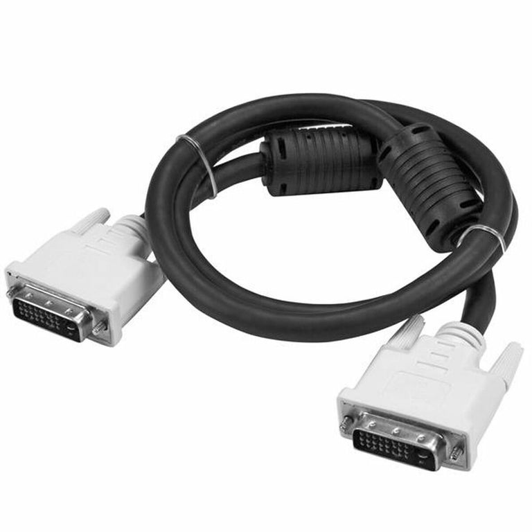 Cable Video Digital DVI-D Startech DVIDDMM3M            Blanco/Negro 3 m