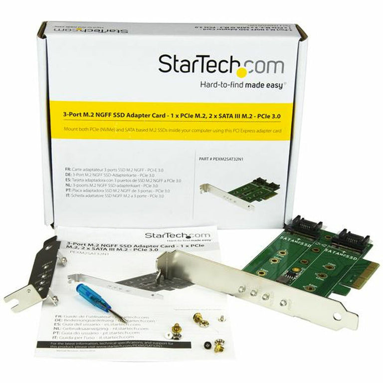 Startech PEXM2SAT32N1 PCIe 3.0 M.2 SSD PCI-Karte