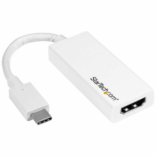 Adaptador USB C a HDMI Startech CDP2HD4K60W          Blanco