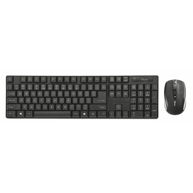 Teclado y Ratón Inalámbrico Trust Ximo 942416 Qwerty Español