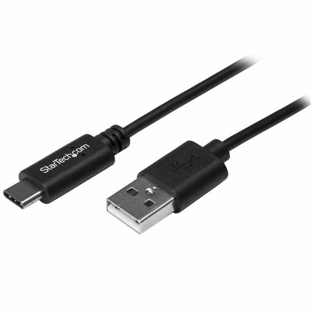 Cable USB A a USB C Startech USB2AC50CM           0,5 m Negro