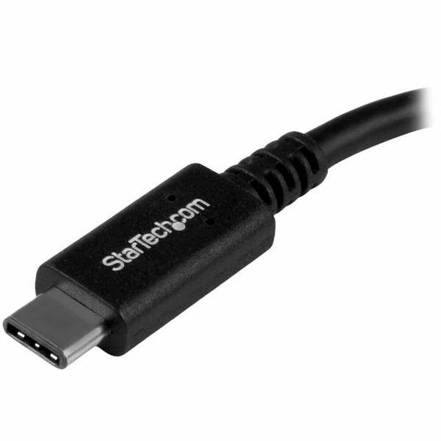 Cable USB A a USB C Startech USB31CAADP           Negro