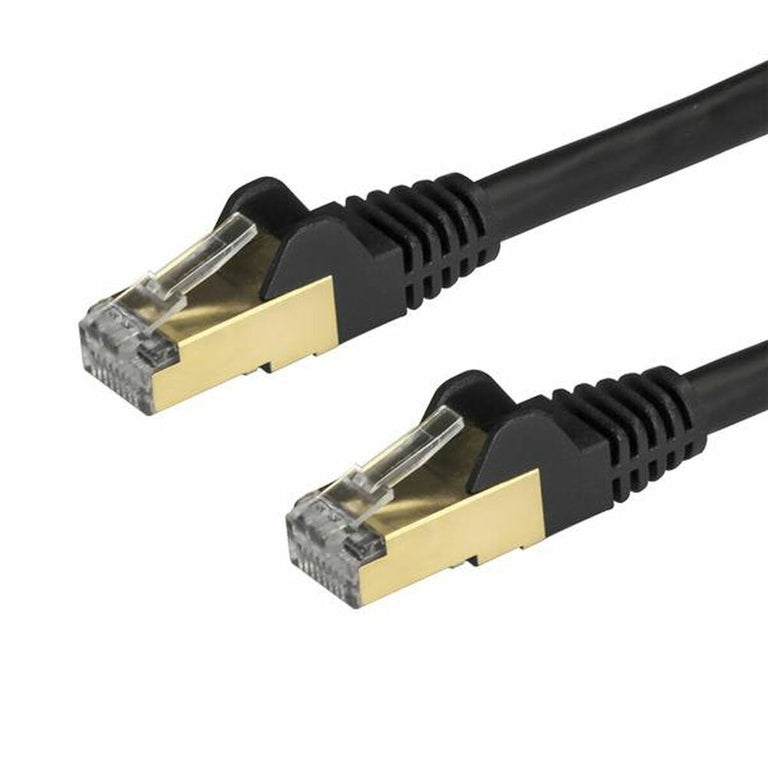 Cable de Red Rígido UTP Categoría 6 Startech 6ASPAT50CMBK         0,5 m