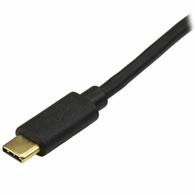 Cable USB C Startech USB31C2SAT3          Negro