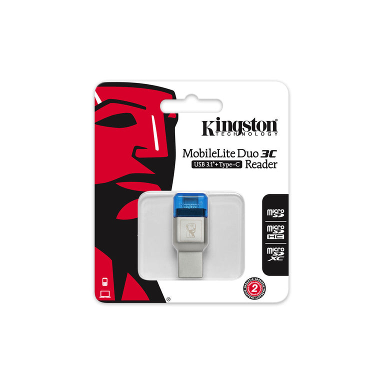 Lector de Tarjetas Kingston MOBILELITE DUO 3C