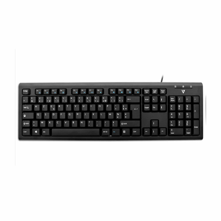 Teclado V7 KU200FR Negro Francés AZERTY