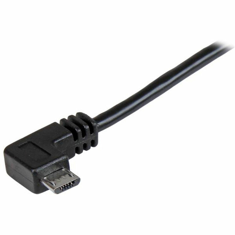 Cable USB a Micro USB Startech USBAUB50CMRA         Negro