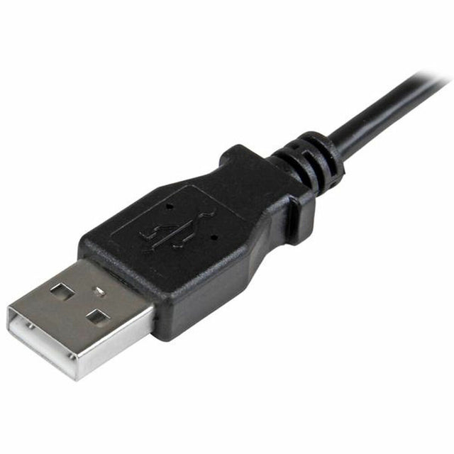 Cable USB a Micro USB Startech USBAUB50CMRA         Negro