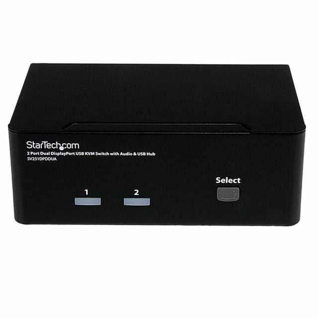 Conmutador KVM con 2 Puertos Startech SV231DPDDUA Negro