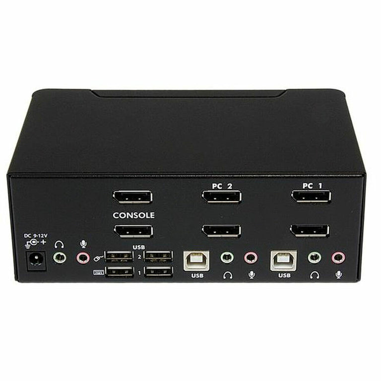 Conmutador KVM con 2 Puertos Startech SV231DPDDUA Negro