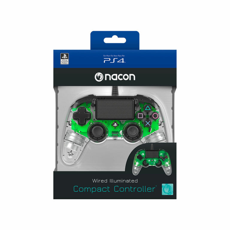 Mando Gaming Nacon PS4OFCPADCLGREEN